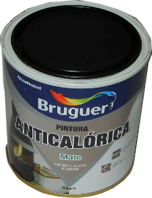 Pintura Anticalorica Bruguer Negra 250ml
