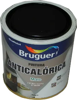 Pintura Anticalorica Bruguer Negra 250ml