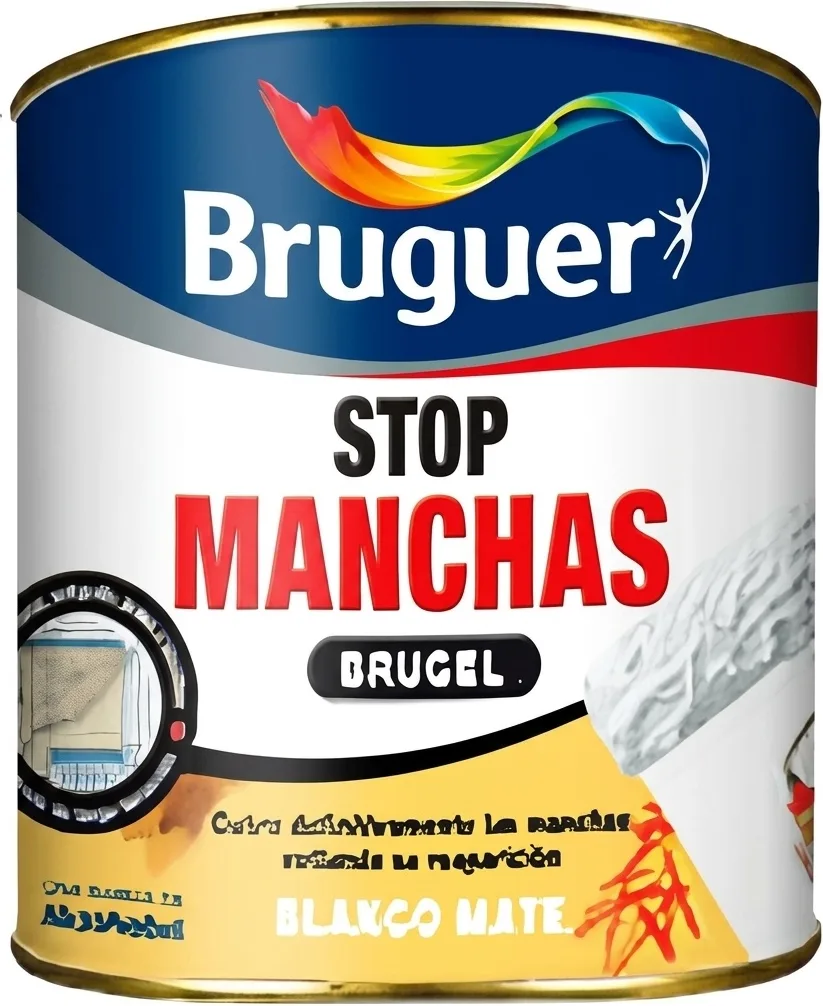 Pintura Mate Stop Manchas Bruguer 0.75l