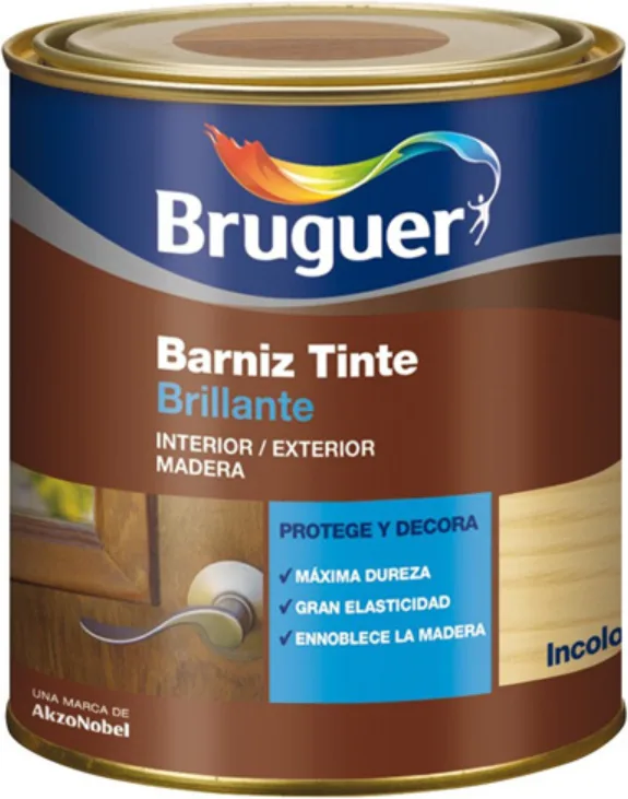 Barniz Tinte Brillante Bruguer Incoloro 0.75l