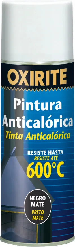 Oxirite Pintura en Spray Anticalorica Mate Negro 400ml