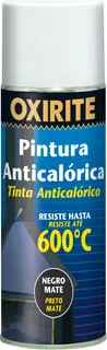Oxirite Pintura en Spray Anticalorica Mate Negro 400ml