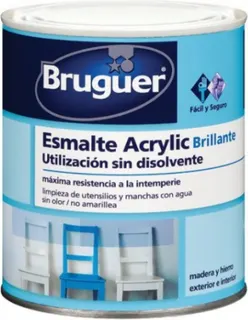 Esmalte Acrilico Satinado Blanco Permanente Bruguer 2,5l