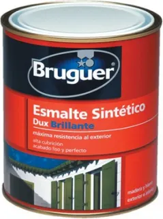 Esmalte Sintetico Dux Negro Brillo Bruguer 250ml