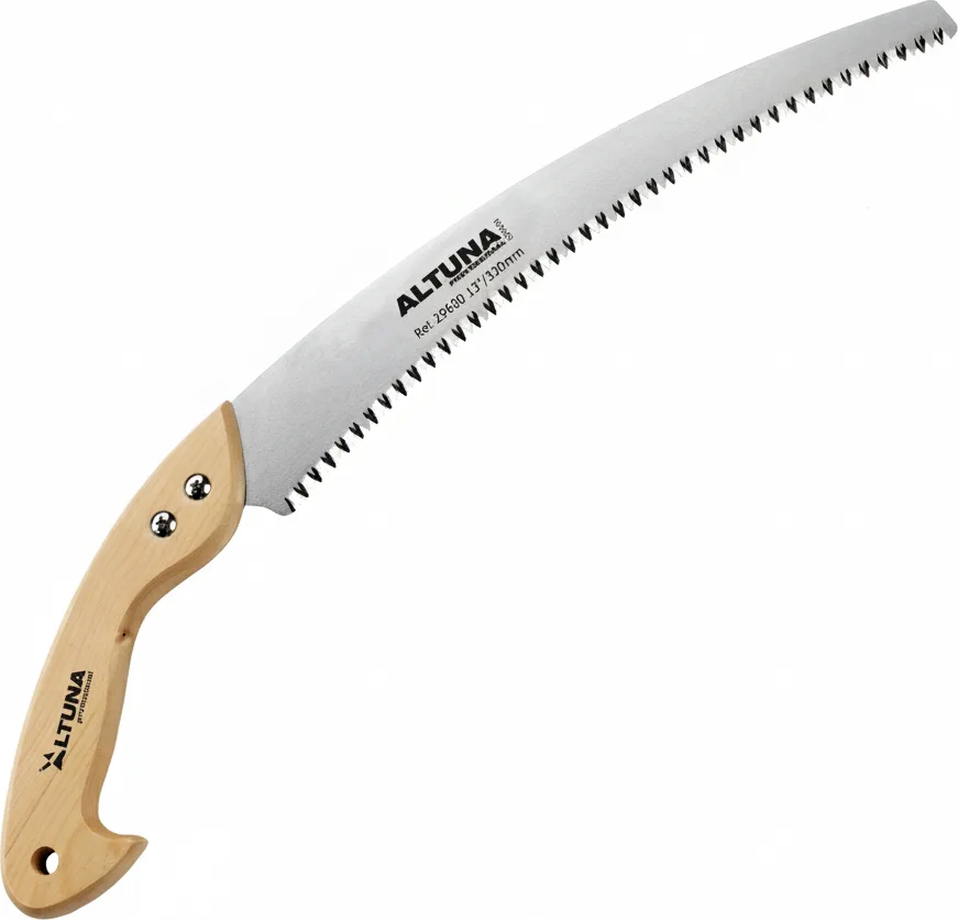 Serrucho Poda Altuna Mango Madera 330mm con Funda J425