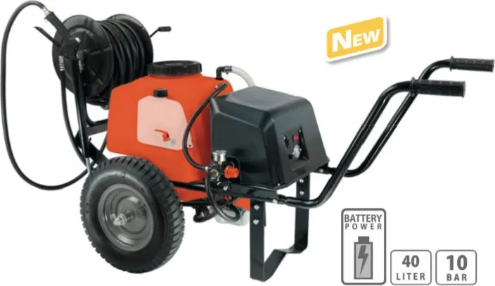 Carretilla Pulverizar Bateria 40 litros Stocker — foto 2