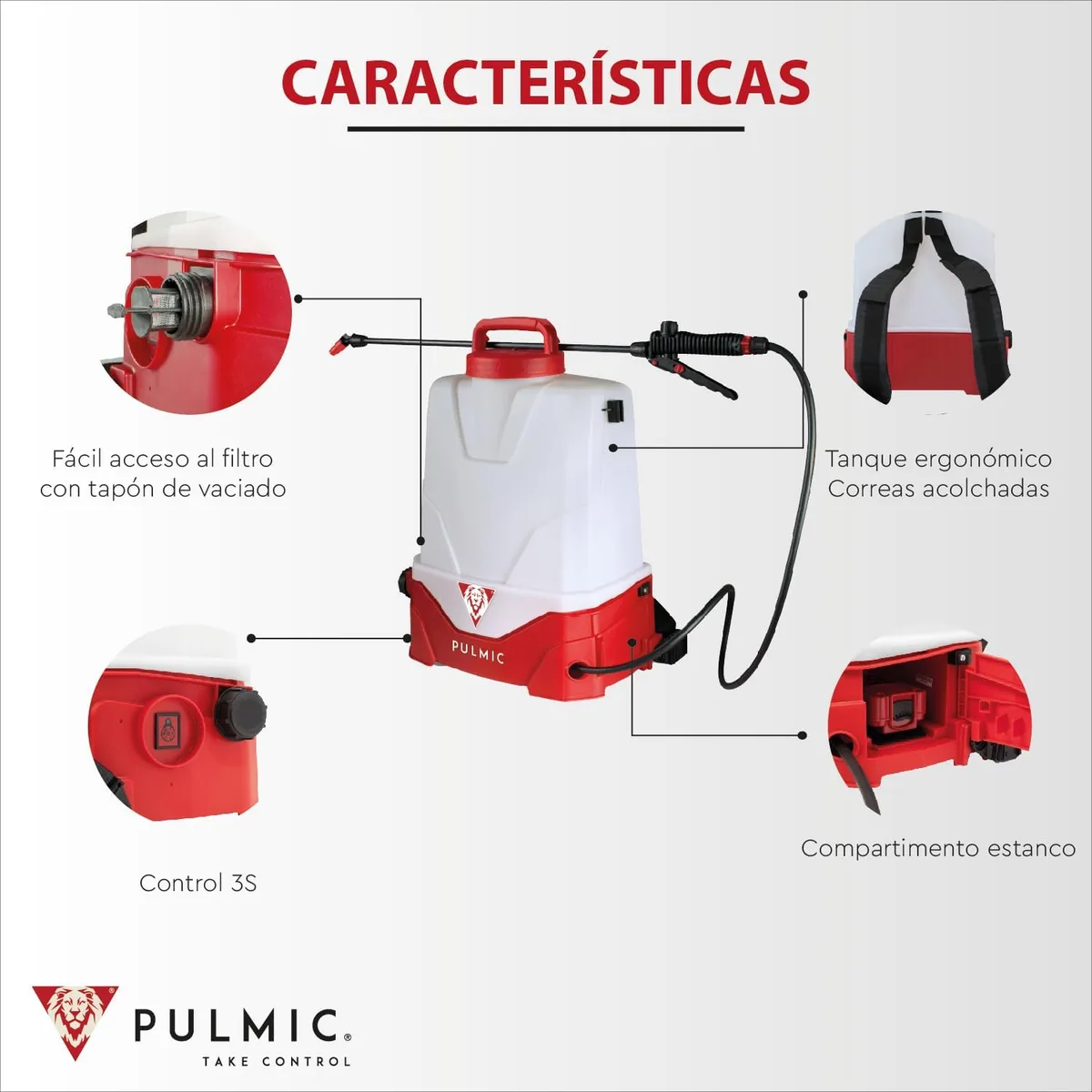 Pulverizador Pulmic Pegasus 15 litros — foto 2