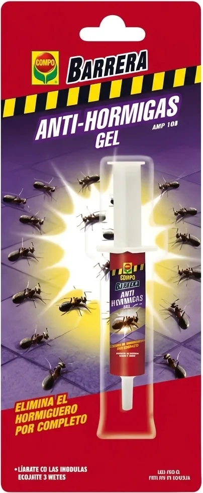 Barrera de Insectos Jeringa Anti-hormigas Gel Compo 10 gr