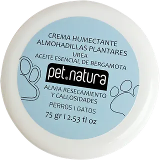 Crema Humectante de Almohadillas Plantares y Callosidades Pet Natura 75ml