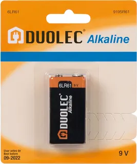 Pila Alcalina 9v Lr61 Duolec