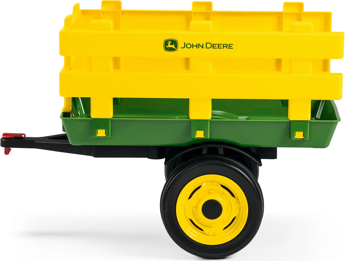 Remolque John Deere Pequeño Color Verde y Amarillo