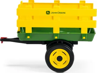 Remolque John Deere Pequeño Color Verde y Amarillo