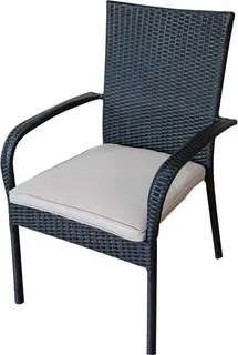 Silla Jardin Modelo Formentera con Ratan Sintetico + Cojin