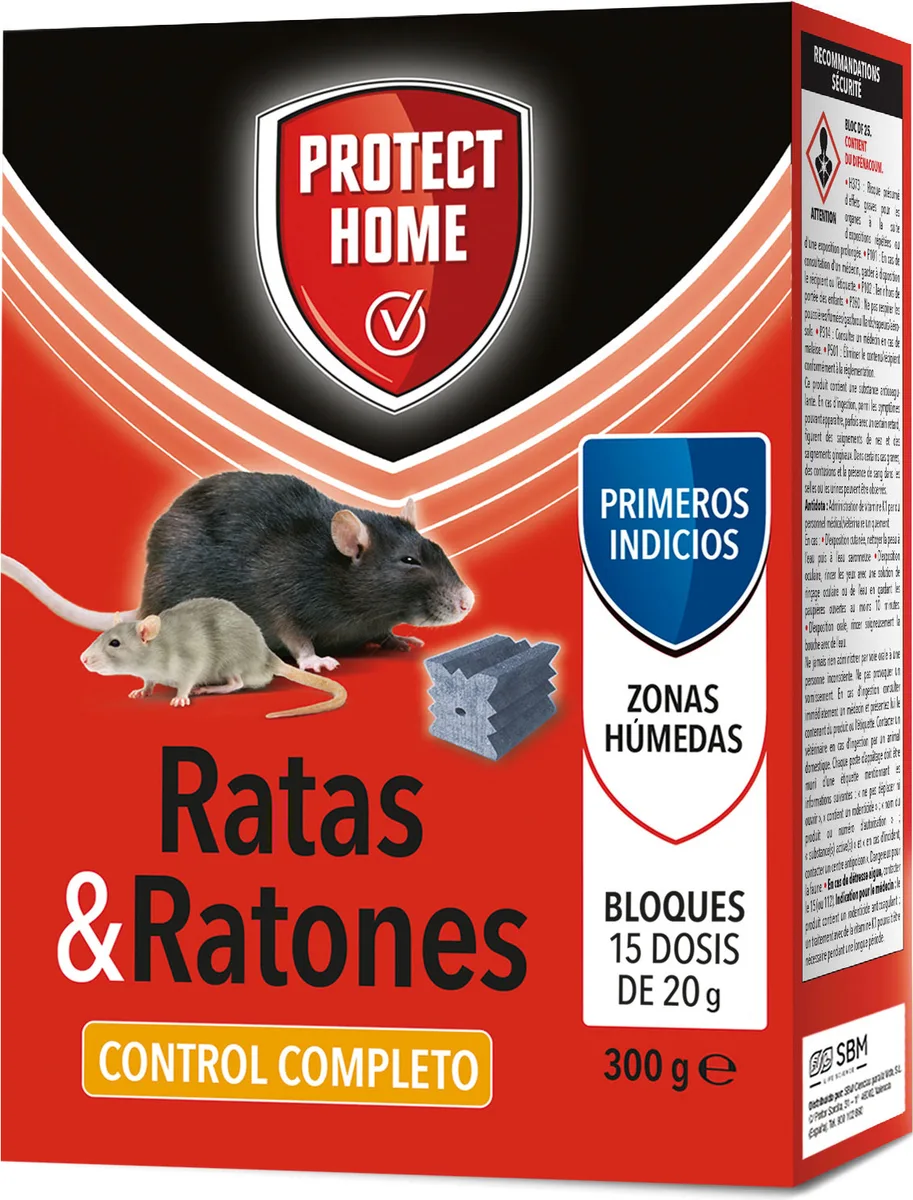 Rodicum Bd en Bloque - Ratas y Ratones 300 gr