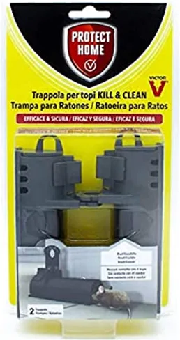 Trampa para Ratones Kill&clean de Tubo Victor Pack 2 unidades