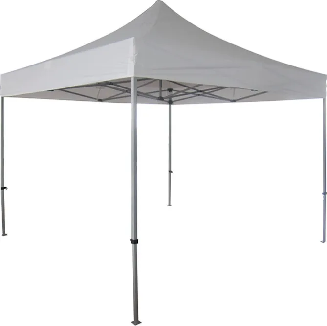 Carpa de Jardín Plegable Blanca 3x3 mt — foto 4