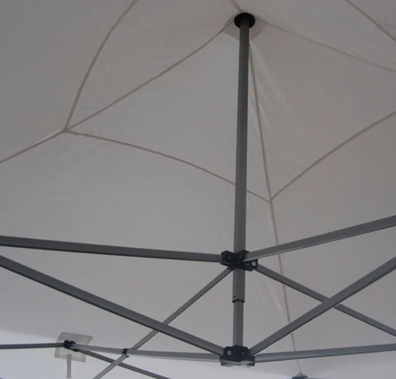Carpa de Jardín Plegable Blanca 3x3 mt — foto 3