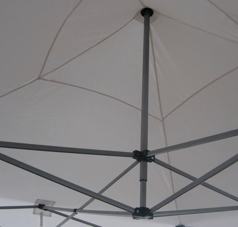 Carpa de Jardín Plegable Blanca 3x3 mt — foto 5
