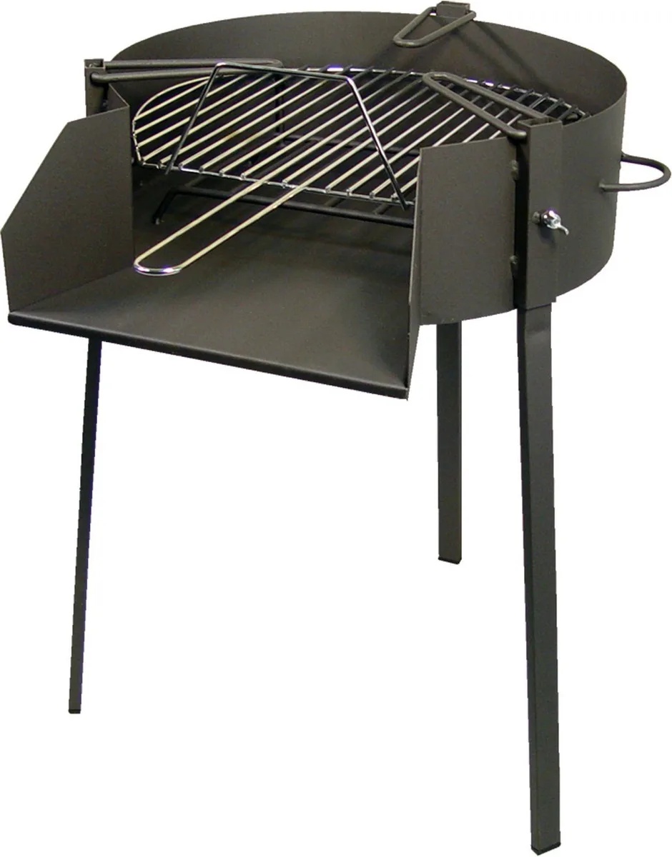 Barbacoa Redonda 40 cm. con Soporte para Paella