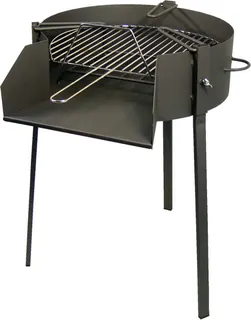 Barbacoa Redonda 70 cm con Soporte para Paella