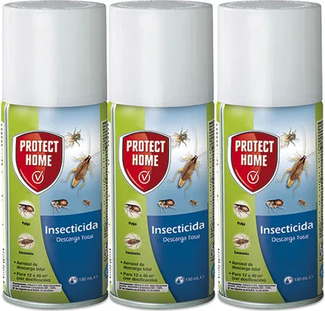 Pack 3 unidades Insecticida Solfac Forte Descarga Total 150ml — foto 2