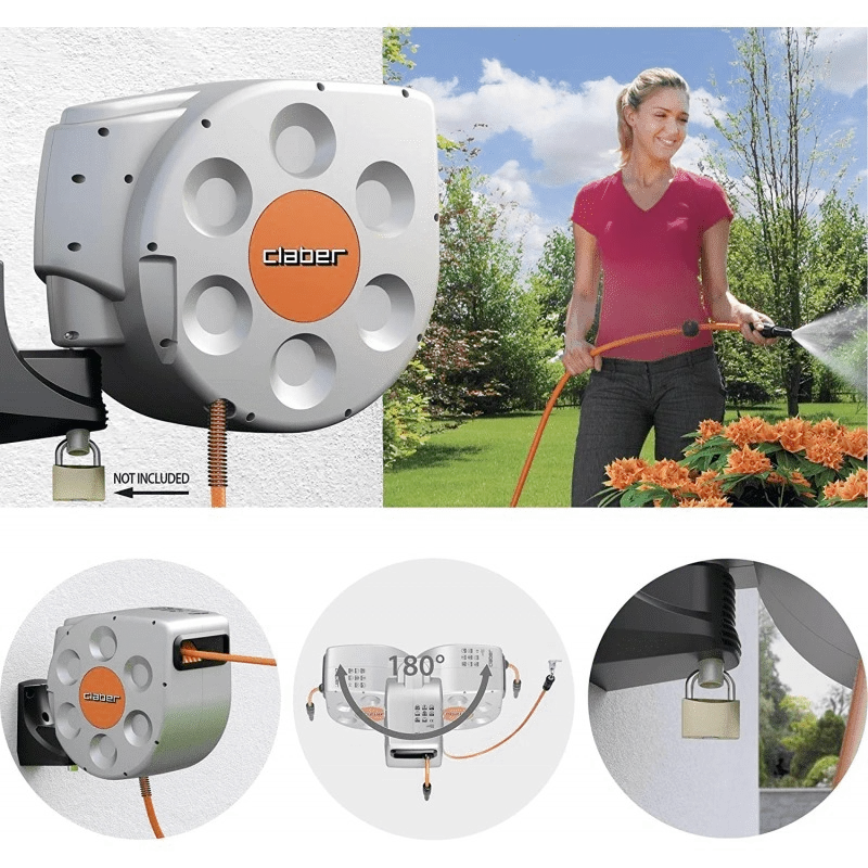 Enrollador Automatico Rotoroll Evolution 20m Claber — foto 4
