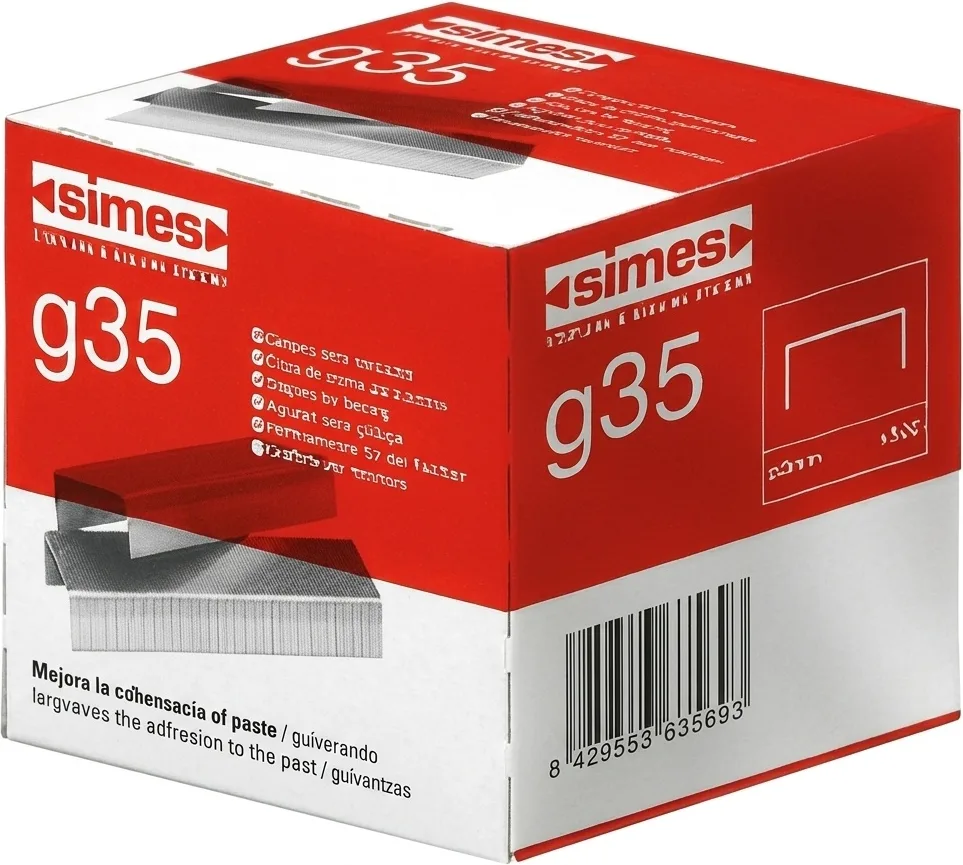 Caja Grapas para Cercas G-35 Galvanizada 500unidades