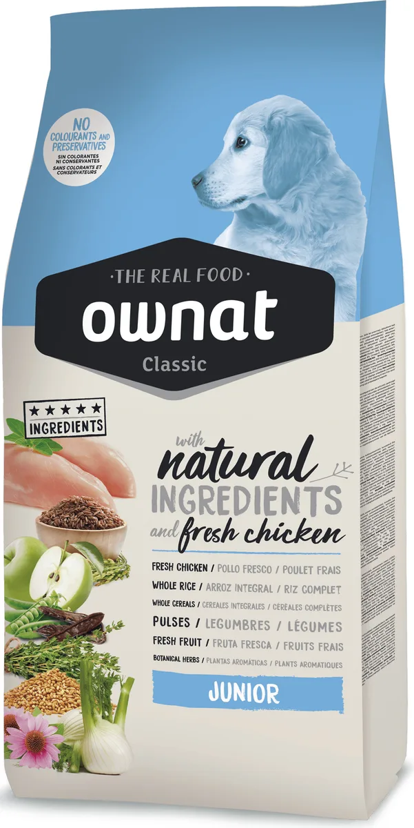 Pienso Perros Ownat Classic Junior Cachorros 4 kg — foto 2