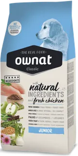 Pienso Perros Ownat Classic Junior Cachorros 4 kg