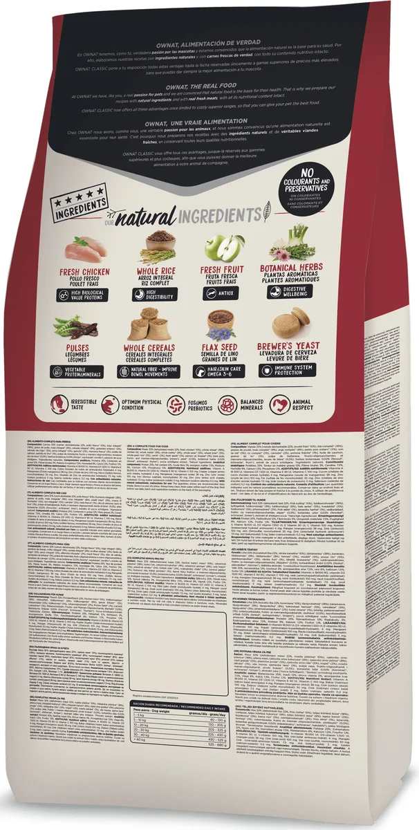 Pienso Perros Ownat Classic Complet 4 kg — foto 3
