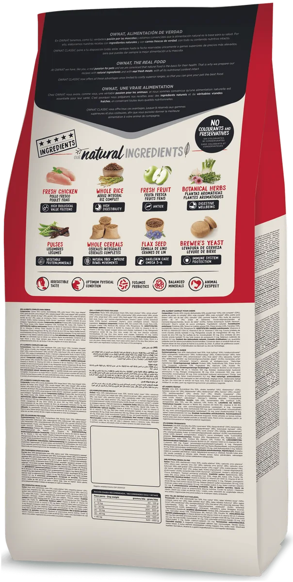 Pienso Perros Ownat Classic Energy 4 kg — foto 4