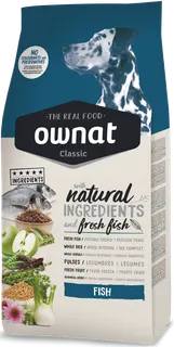 Pienso Perros Ownat Classic Pescado 4 kg