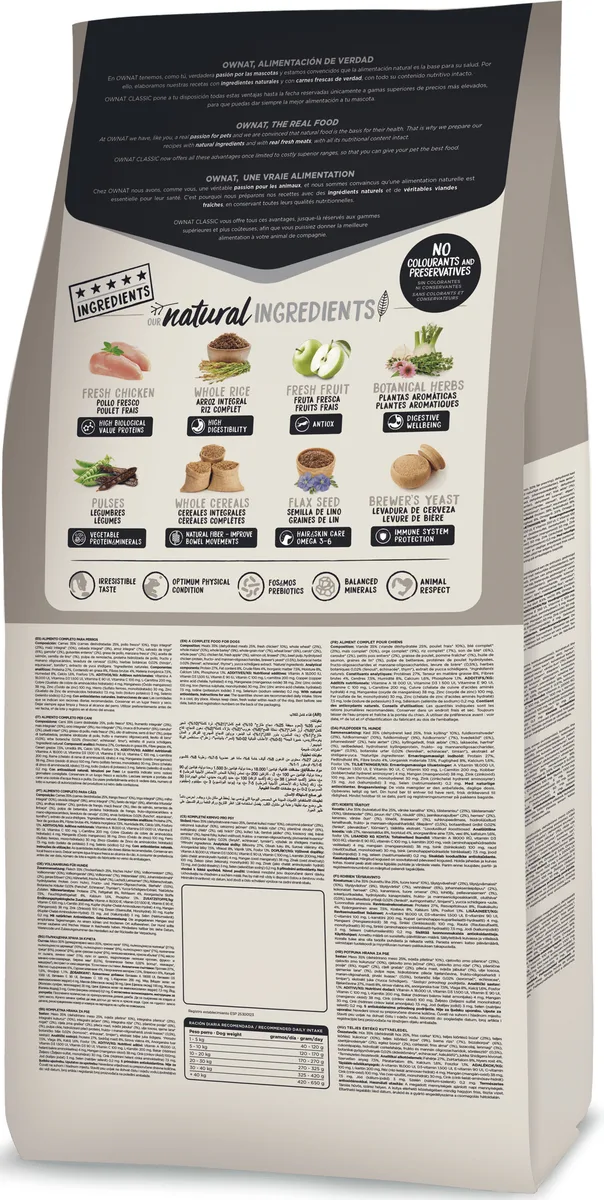 Pienso Perros Ownat Classic Light 20 kg — foto 3