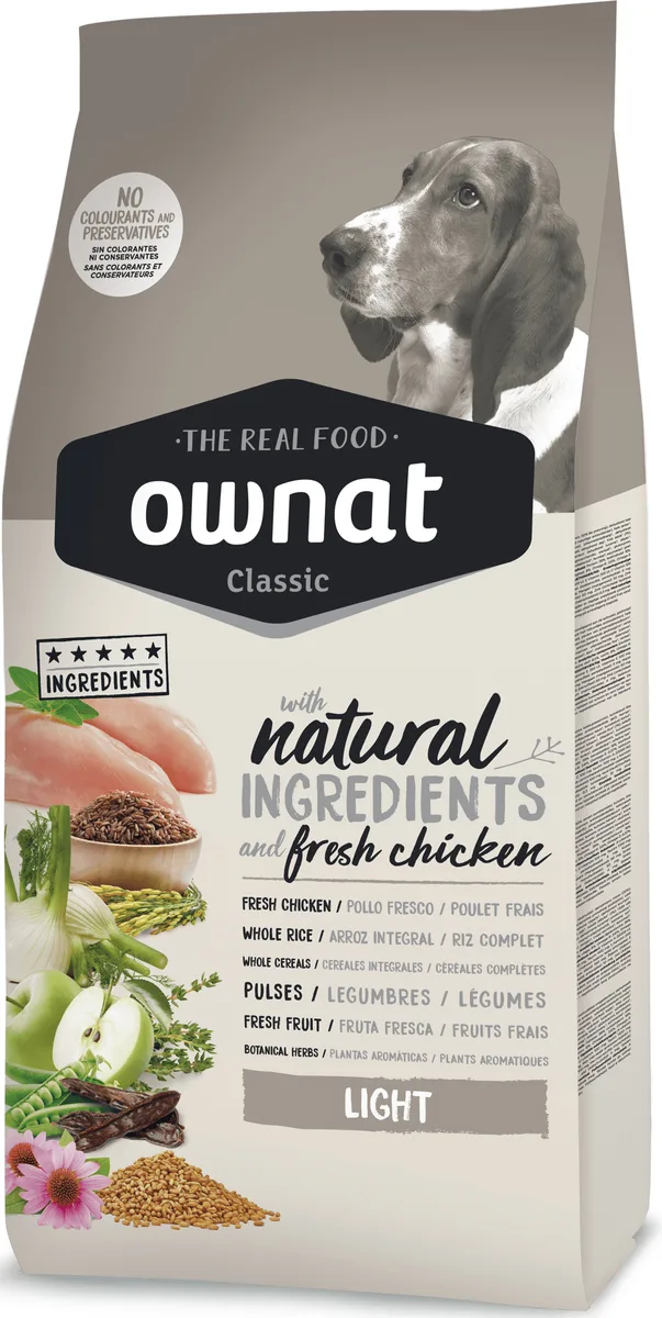 Pienso Perros Ownat Classic Light 4 kg — foto 2