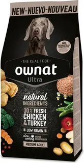 Pienso Perros Ownat Ultra Medium Adult 3 kg