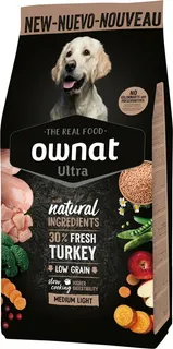 Pienso Perros Ownat Ultra Medium Light 3 kg