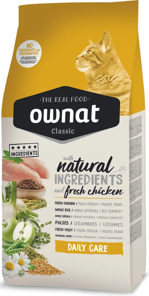 Pienso Gatos Ownat Classic Daily Care 4 kg — foto 2