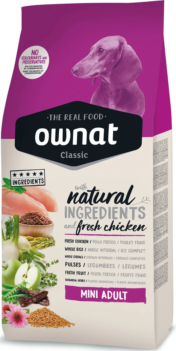 Pienso Perros Ownat Classic Mini 4 kg — foto 2