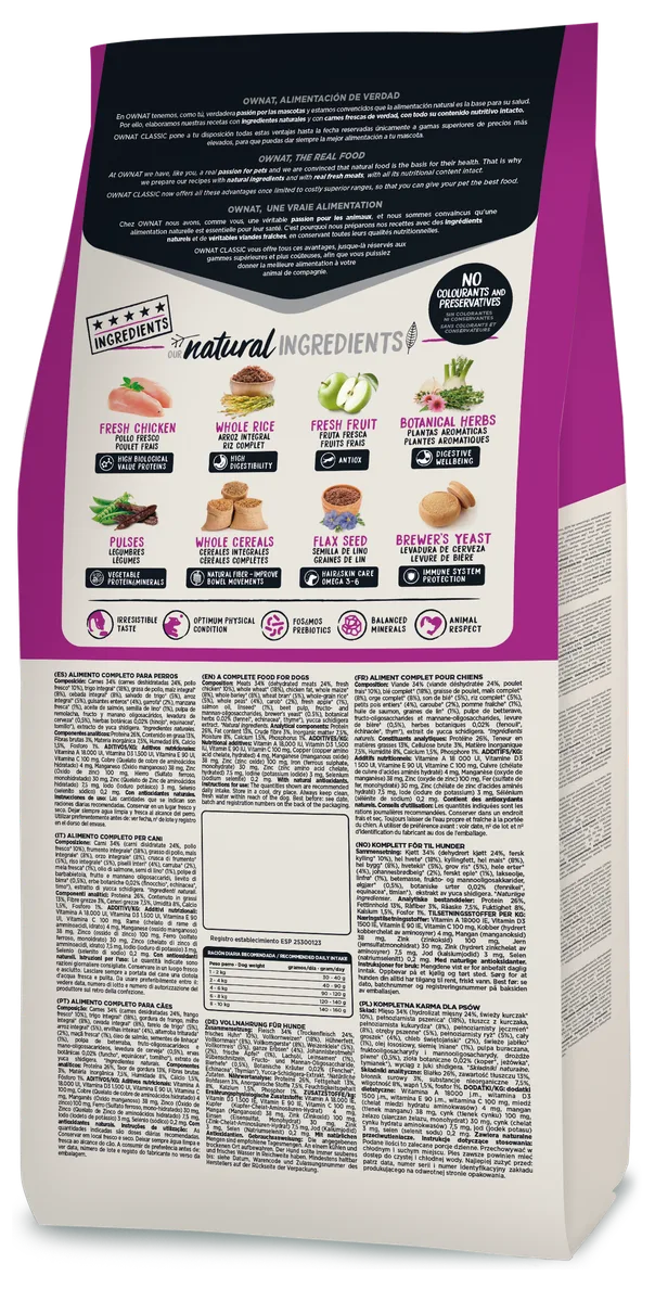 Pienso Perros Ownat Classic Mini 4 kg — foto 4