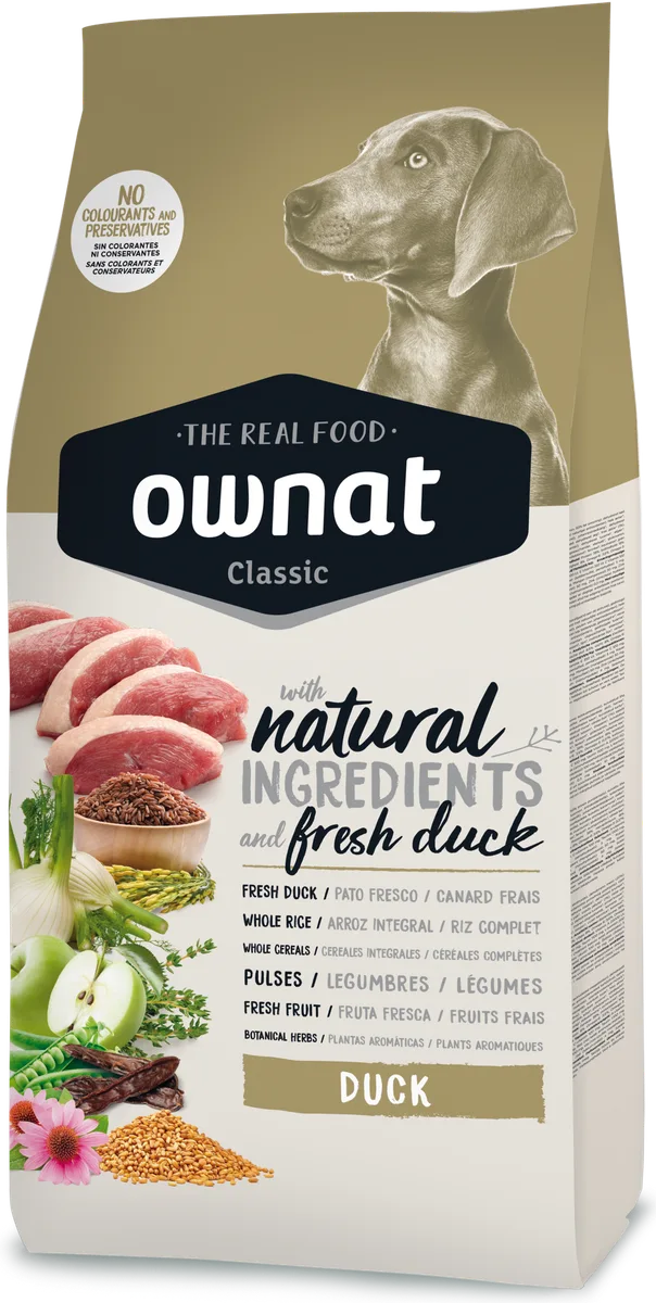 Pienso Perros Ownat Classic Duck 15 kg — foto principal