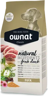 Pienso Perros Ownat Classic Duck 15 kg