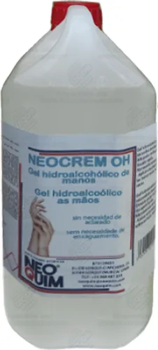 Gel Desinfectante Hidroalcohólico Neocrem Oh  5 litros — foto 2