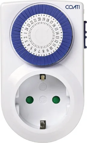 Mini Programador Analógico Diario 16a 230v/50hz Blanco Coati