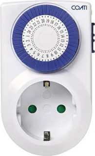 Mini Programador Analógico Diario 16a 230v/50hz Blanco Coati