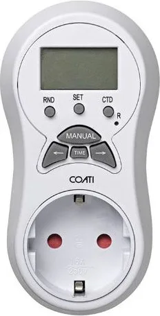 Mini Programador Analógico Diario 16a 230v/50hz Blanco Coati