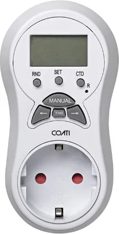 Mini Programador Analógico Diario 16a 230v/50hz Blanco Coati — foto 2