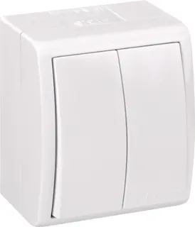 Interruptor Conmutador Doble Aquarius