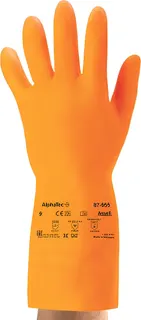 Guante Caucho Natural Ansell Extra T.10 87955