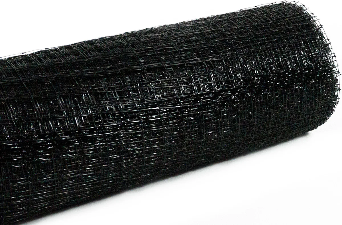 Malla Plastico Gallinera Avinet 36 Negra 1x200m