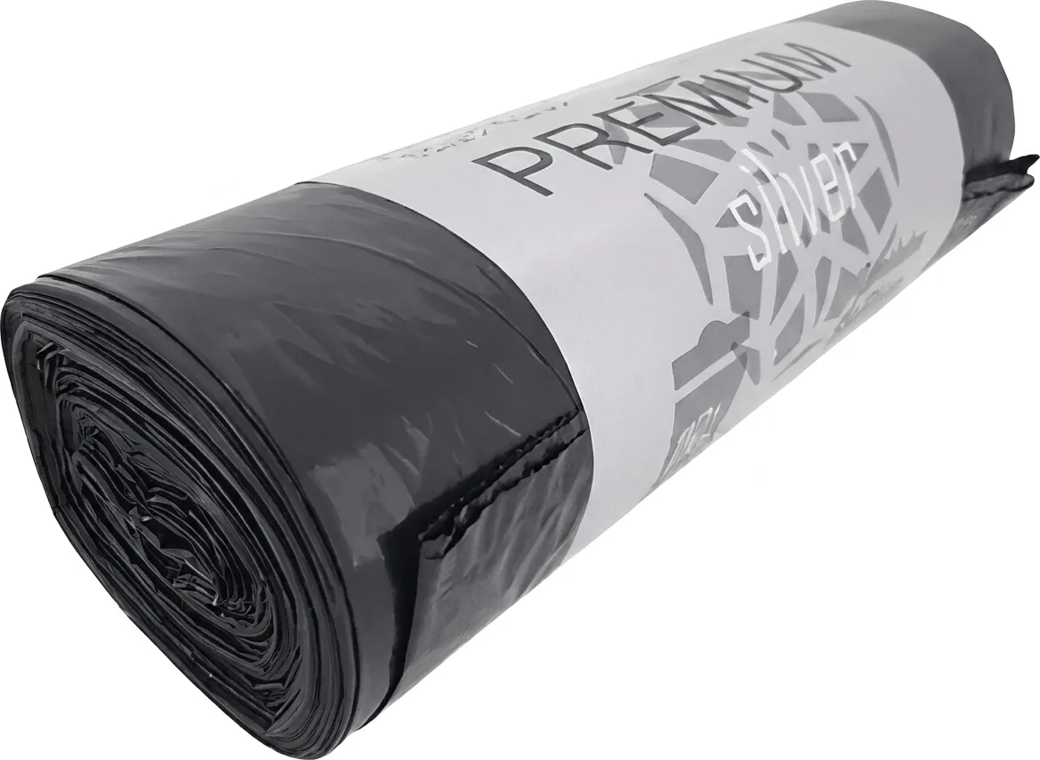 Bolsa Basura Premium Silver 85 x 105cm Paq.10 unidades